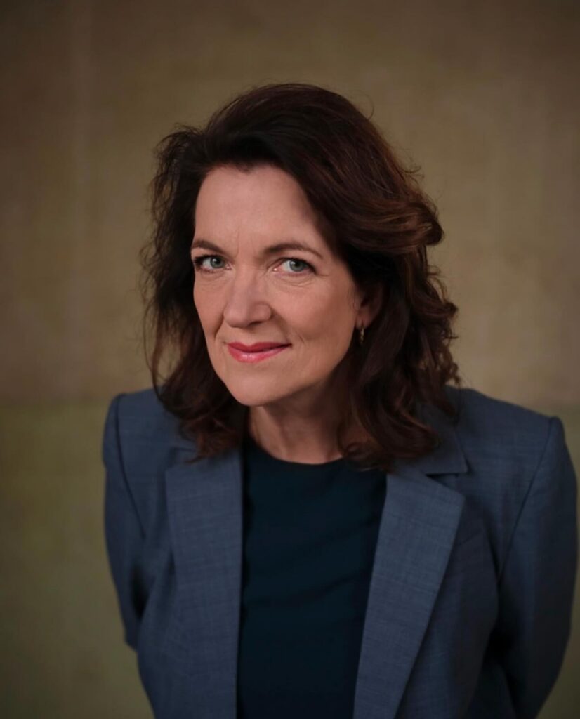 Portret van actrice Malou Gorter voor Mezza
